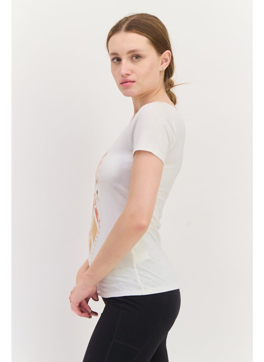 Women Sportswear Fit Short Sleeve Outdoor Top, White Combo - pzsku/Z5C2CAD4568C0CA1B9E47Z/45/_/1739715469/b1338e4c-e17e-483f-811e-bd03bb333ab5