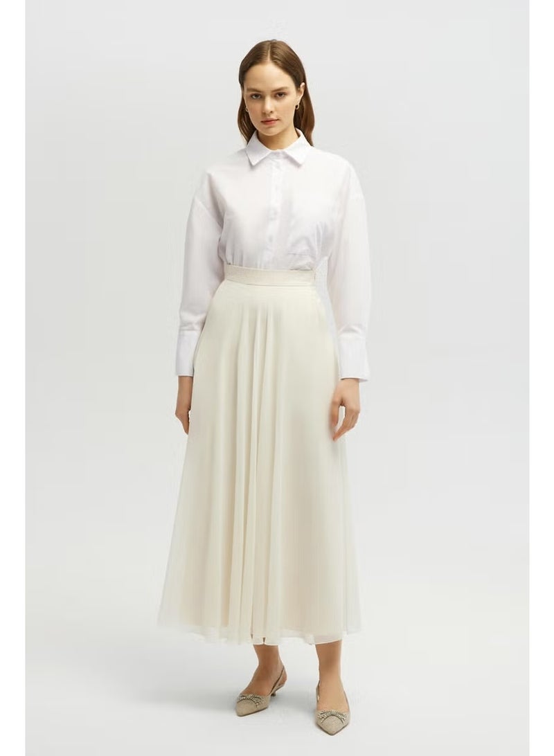 Touche Chiffon Skirt - Image 2