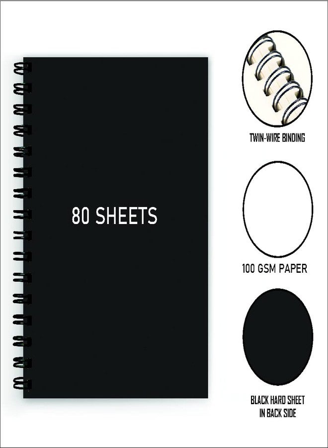 tinywalk Travelling in Travel Paris Spiral Wiro Unruled Notebook Diary Journal Drawing Book Size-A5(6X9 Inches) (Travelling in Travel Paris) - Image 5