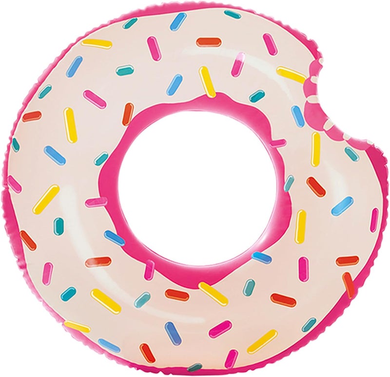 Intex Inflatable Strawberry Donut Swim Ring - Image 1