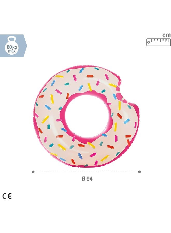 Intex Inflatable Strawberry Donut Swim Ring - Image 4