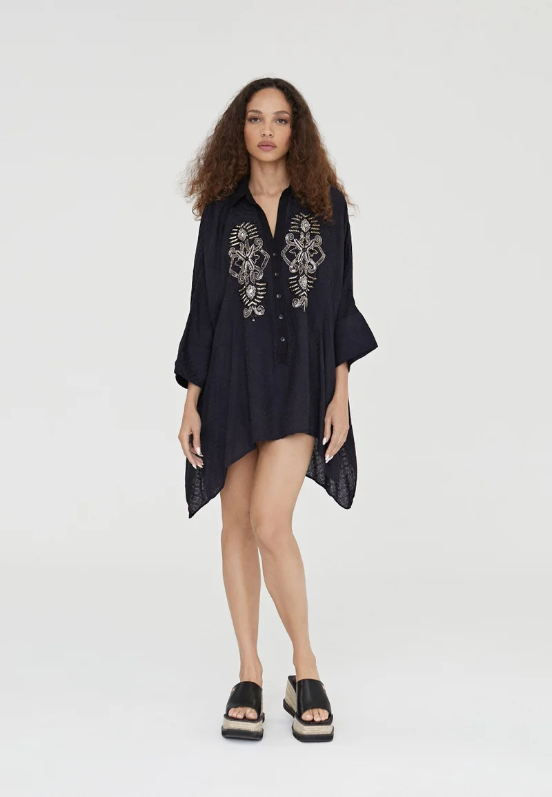 Lola Casademunt Camisole with embroidered chest
