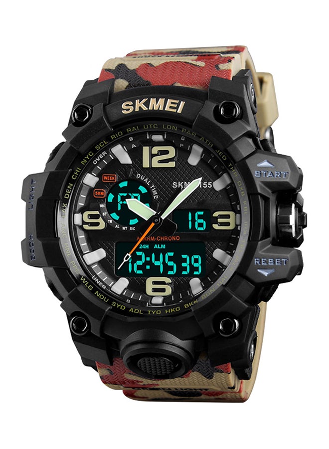men Water Resistant Analog/Digital Wrist Watch 1155-5 - 50 mm - Image 1