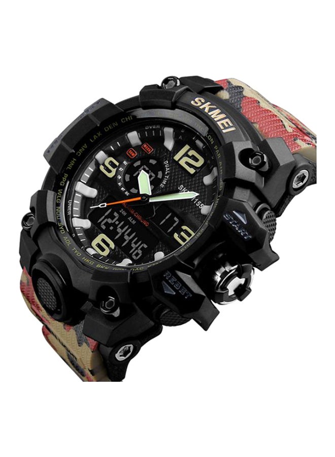 men Water Resistant Analog/Digital Wrist Watch 1155-5 - 50 mm - Image 2