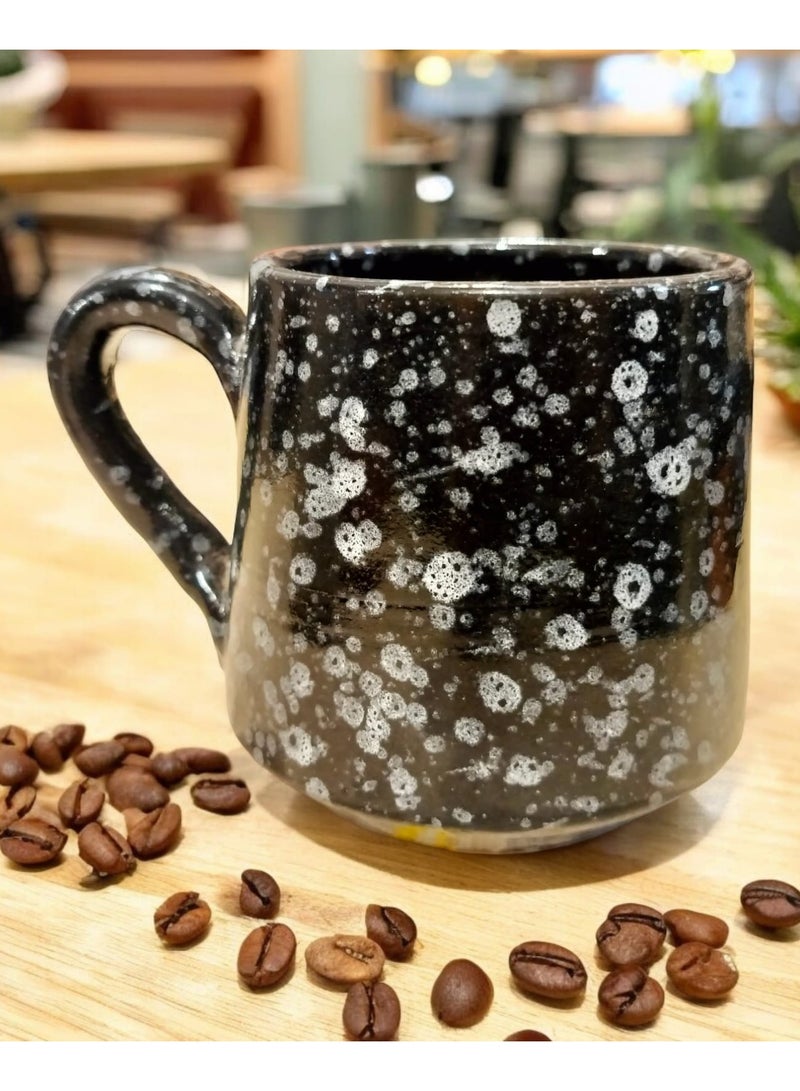 color zone pottery Earthenware mug, microwave safe  - Image 1