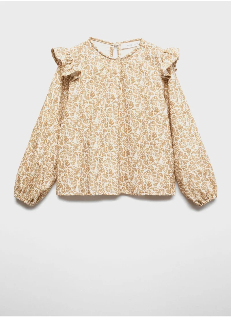 MANGO Kids Printed Top