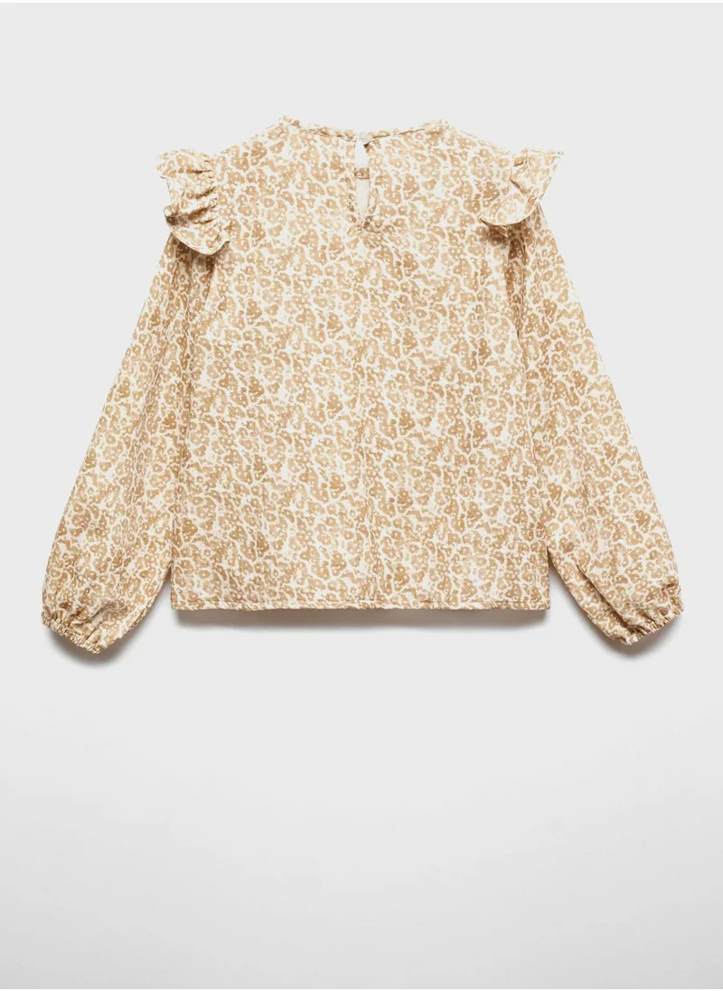 MANGO Kids Printed Top