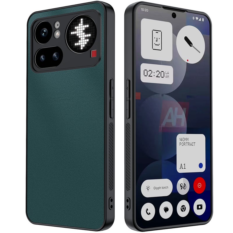 Carbon Fiber Kevlar Texture Leather Phone Case for Nothing Phone 3A 3A Pro 2A 4A 4A Pro Shockproof Full Coverage - Image 1