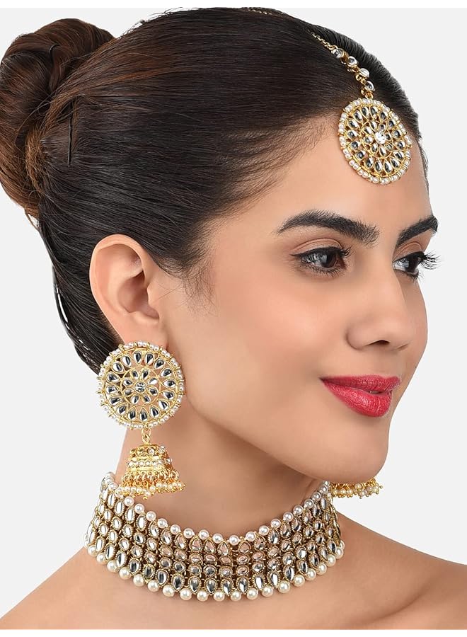 erorex Jewelery Set For Women Golden Zpfk8807 - Image 2
