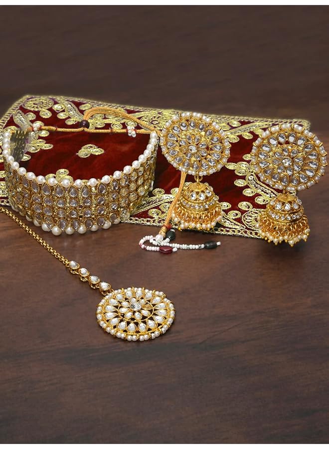 erorex Jewelery Set For Women Golden Zpfk8807 - Image 3