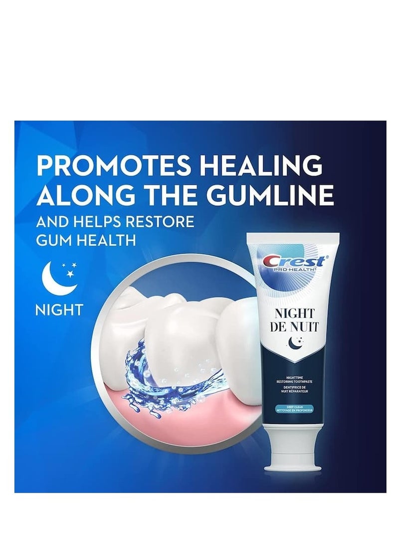 Crest - Crest 3D White Whitening Toothpaste, Day & Pro-Health Night Regimen Pack with Stannous Fluoride 90 mL - Image 1
