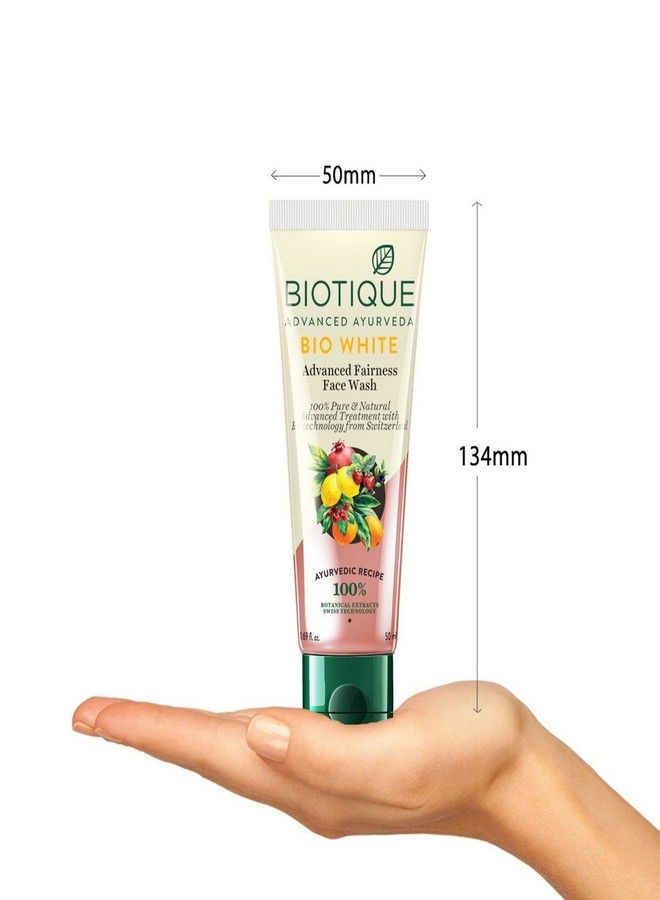 Biotique Fruit Brightrning Face Wash, 100ml - Image 2