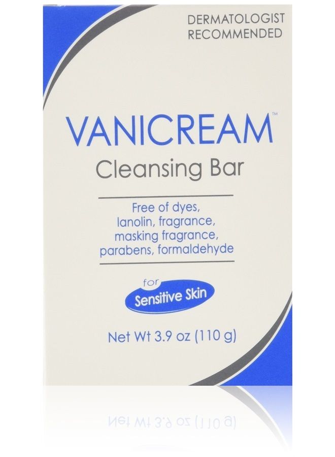 Vanicream Cleansing Bar 3.9 oz For Sensitive Skin, Pack of 4 - Image 1