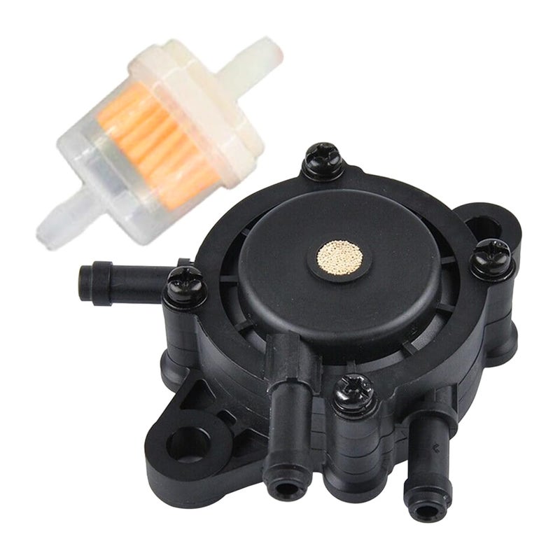 BESULEN Fuel Pump with Fuel Filter Replace 491922 691034 692313 808492 808656 Vacuum Fuel Pump Gas Pump Replacement for Small Engine Garden Lawn Mower Tractor Trailer Motors Car Accessories - Image 3