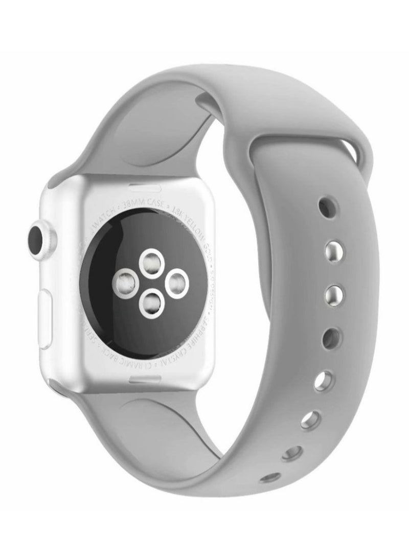TWEGGON 3PC Set Silicone Band for Apple Watch All Series Compatible with 46mm/45mm/44mm/49mm  - Image 2