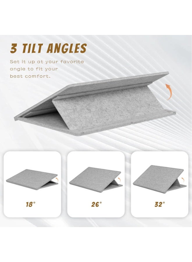 WALALLA Puzzle Board with 6 Colored Sorting Trays & Cover, Lightweight Felt Puzzle Mat with 3 Angle Adjustable Stand, Portable Jigsaw Puzzle Table with Non-Slip Surface for Adults - Image 4