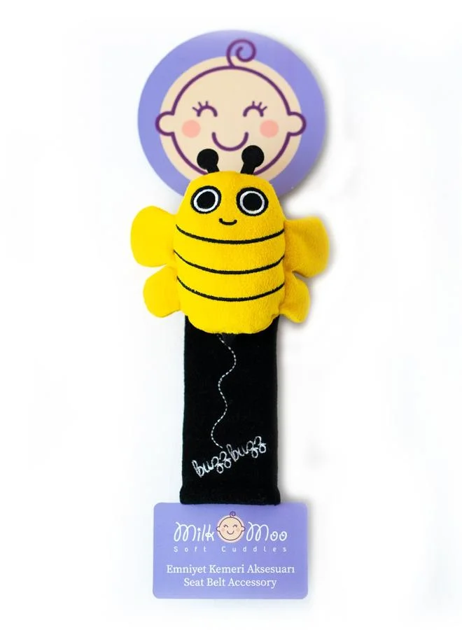 Milk&moo Kids Buzzy Bee Seat Belt Cover