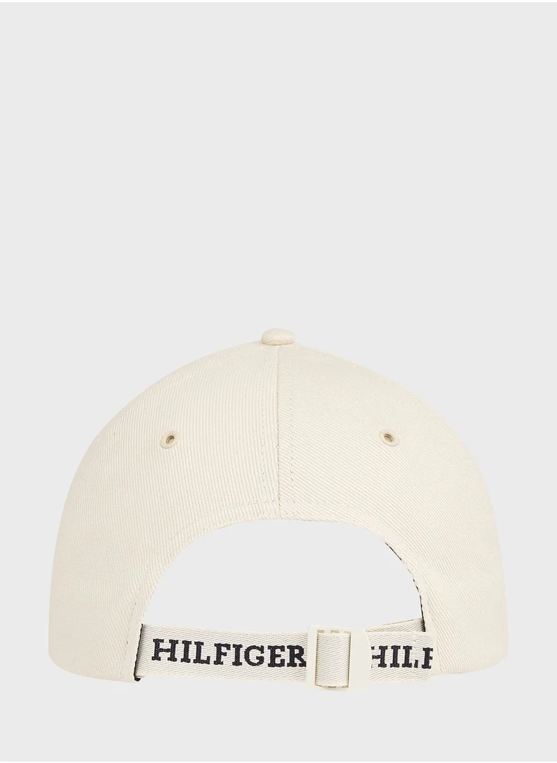TOMMY HILFIGER Embroidered Logo Curved Peak Cap