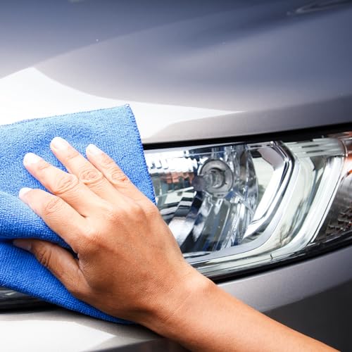 Formula 1 Super Dry Microfiber Drying Towel - Double Thick & Quick Dry - Extra Large - 24" x 24" - Image 2