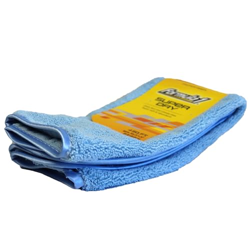 Formula 1 Super Dry Microfiber Drying Towel - Double Thick & Quick Dry - Extra Large - 24" x 24" - Image 5