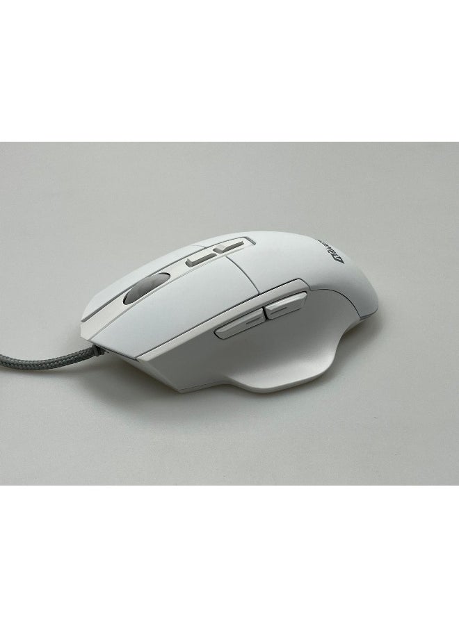 7200DPI RGB Gaming Mouse with 7 Programmable Buttons White