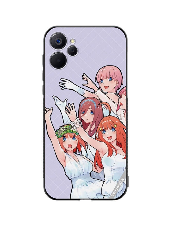 VR CREATIVE Protective Case Cover For Realme 9i 5G Go Toubun No Hanayom Design Multicolour - Image 1