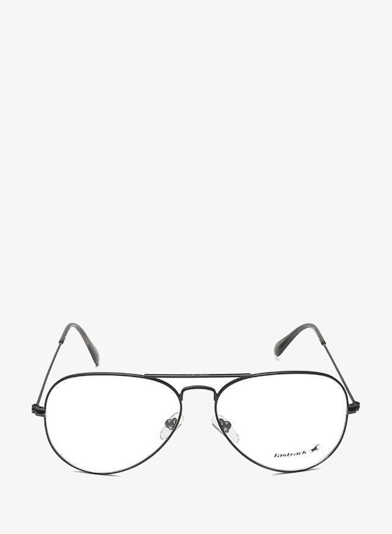 fastrack Black Aviator  Rimmed Eyeglasses - Image 1