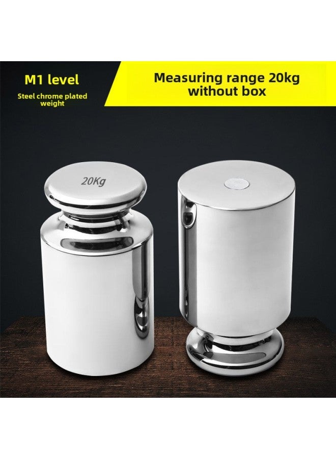 مجموعة أوزان من 1 كجم، وزن صغير قياسي، بدلة أوزان 1 كجم، 2 كجم، 5 كجم، 200 جم، وزن موازن 500 جم، رمز طريقة المعايرة