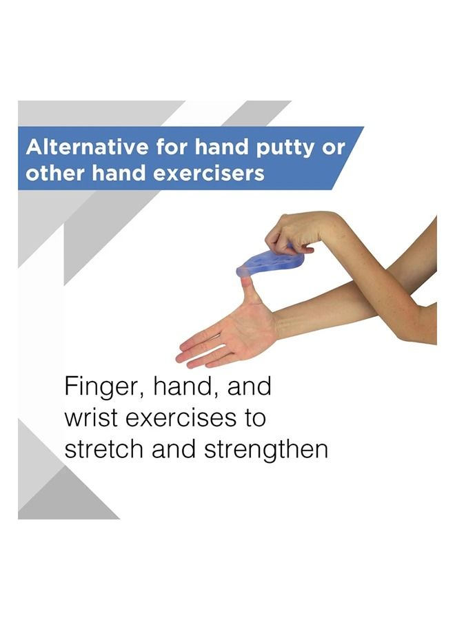 Theraband Hand Xtrainer, Non-Latex Hand Exerciser for Progressive Hand Therapy, Strengthen Fingers, Hands and Forearms, Grip Trainer, Strengthener, Helps Relieve Joint Pain, Red, Soft, Beginner - Image 2