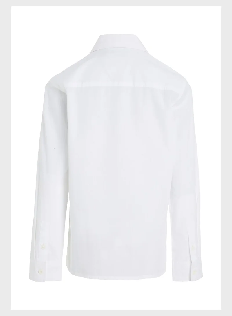 Calvin Klein Jeans Kids Logo Regular Fit Shirt