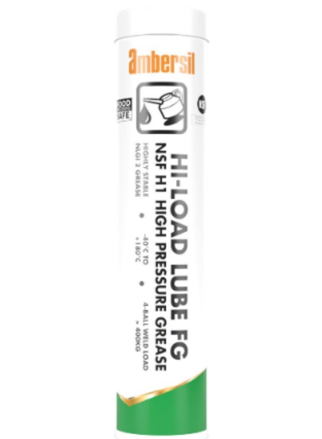 امبيرسيل AMBERSIL Hi-Load Lube FG 400g شحم صناعي عالي الأداء للأحمال الثقيلة – NSF H1 - Image 1