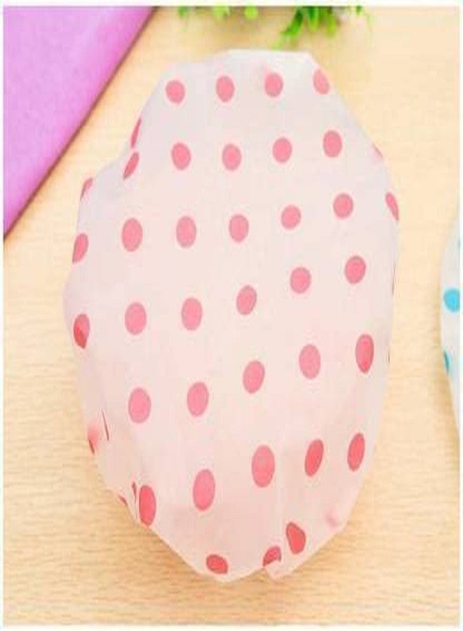 Tuch-much Tuch - Much Reusable Shower Cap for Women | Reusable for Spa, Salon, Homes, Hair Treatment, Parlor| (Multi Colored and Printed Pack of 20 Pcs.)| Waterproof Elastic Eva Free-size Bathroom Shower Caps - Image 5