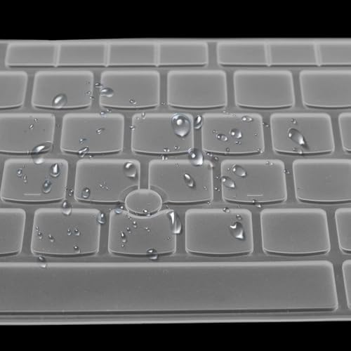OJOS Keyboard Cover for Lenovo Thinkpad E15 Gen 4 3 2 1, L15 Gen 3 2 1, T15 Gen 2, P15S P52 P52S P72 P53 P73 P15v Gen 3 2 1, Thinkpad T590 E580 E590 E595 T570 T580 Keyboard Skin Protector - Clear - Image 5