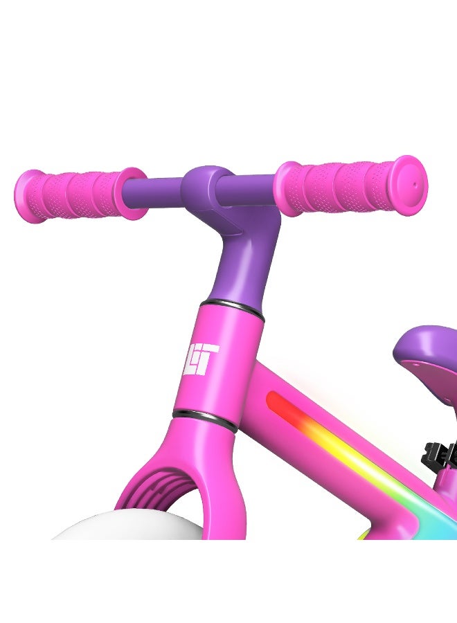 سبارتان Spartan LiT Helion Balance Bike with LAVA LED in Pink and Purple - Image 2