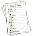 All-Ewired-Up All-Ewired-Up Bridal Shower Emoji Picture Game (50-sheets)  - Image 2