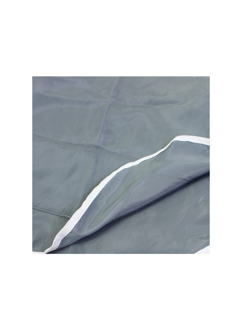 Kids Waterproof Apron (Width 42cm Length 52cm Sleeve 35cm) – Grey - Image 3