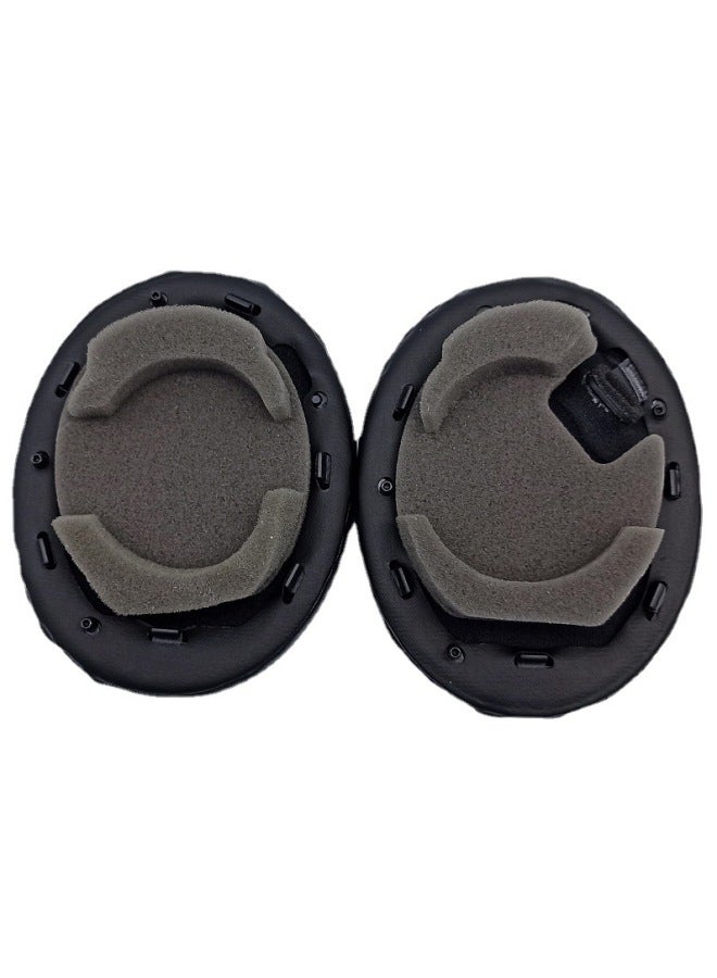 For Sony Wh-1000xm4 Headset Cover 1000xm3 Xm2 Overhead Sponge Ear Cup Leather Cover Comfortable Wear Battery Life Noise Reduction-Color:Black 1000xm4 Earmuffs With Cotton Pad  - Image 5