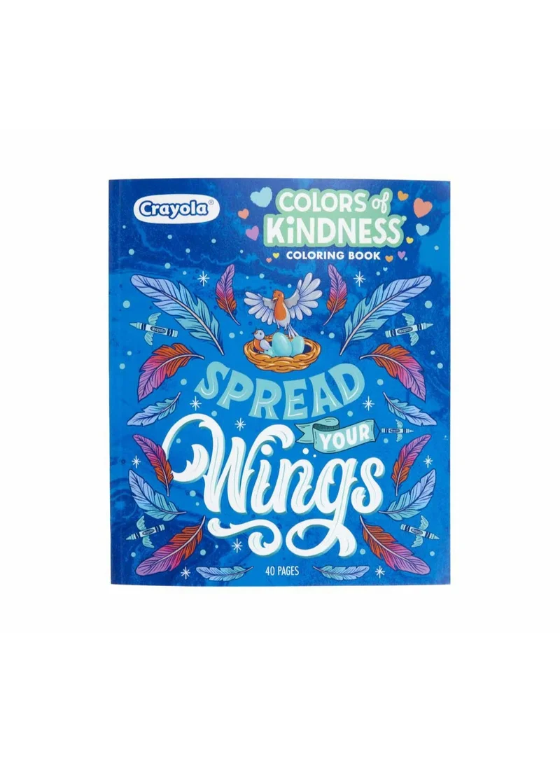 Crayola 40-Page Coloring Book, Colors of Kindness