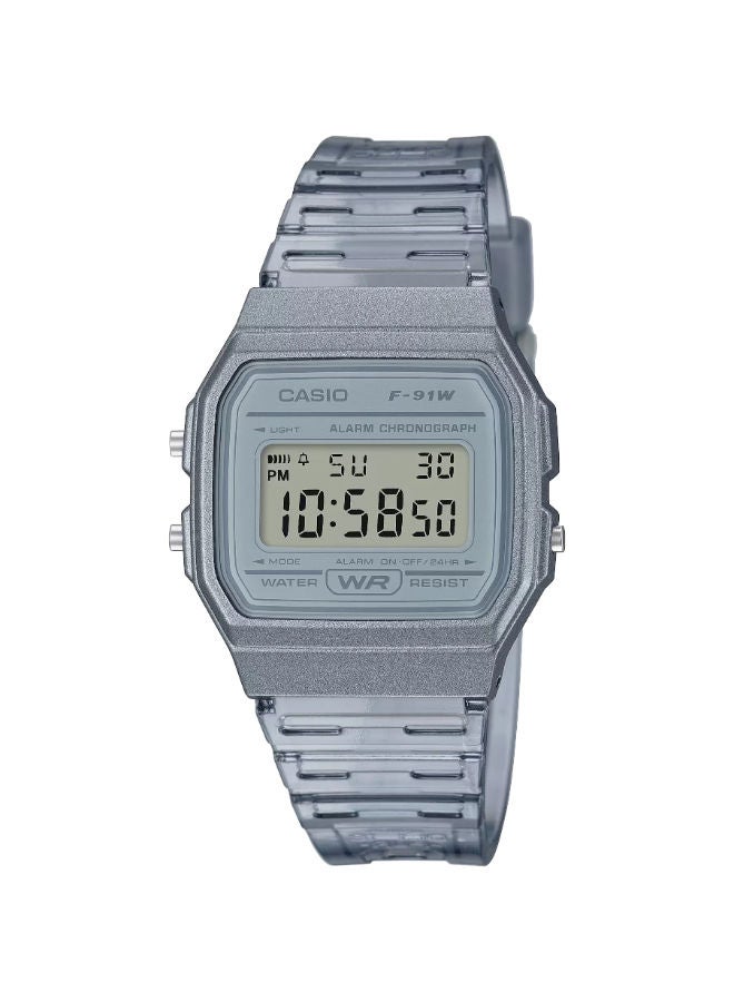CASIO Resin Digital Wrist Watch F-91WS-8DF - Image 1