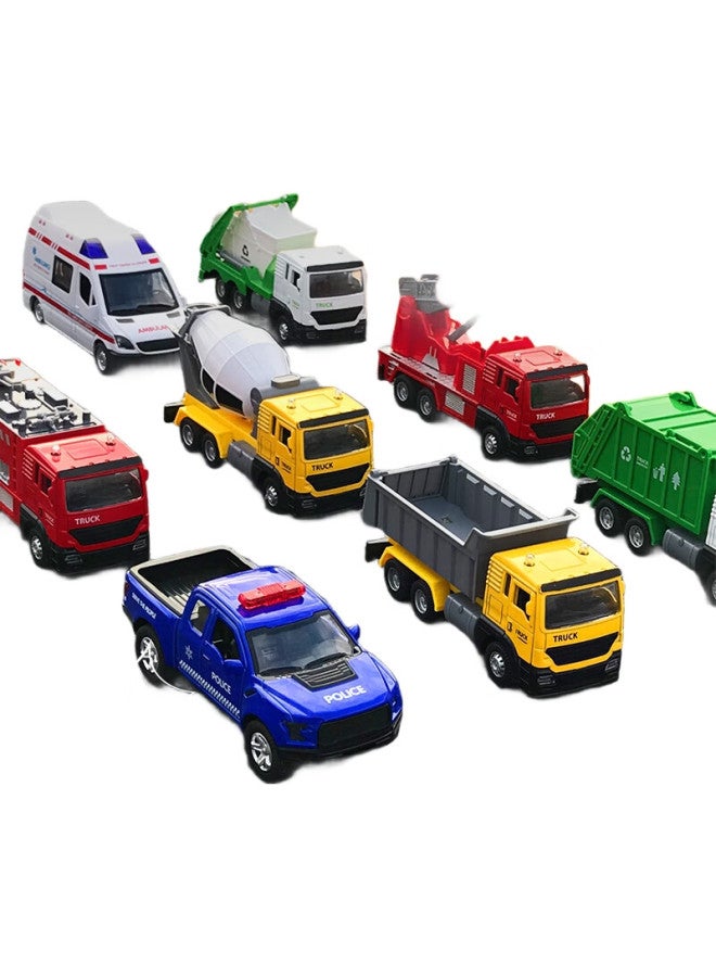 Xst Children'S Toy Car, Large Alloy Sanitation Garbage Truck, Realistic City Engineering Cleaning Vehicle, Birthday Gift For Boys - Image 2