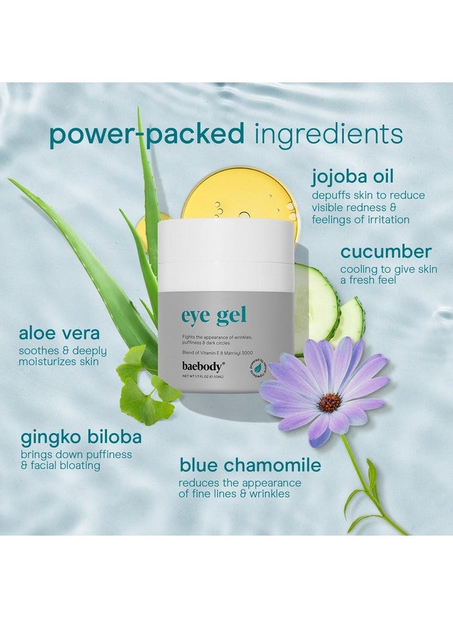 Baebody جل العيون جل تبريد العيون لعلاج الهالات السوداء والانتفاخات كريم ترطيب العيون جل العيون المهدئ جل العيون المشرق جل العيون النهاري والليلي - Image 4
