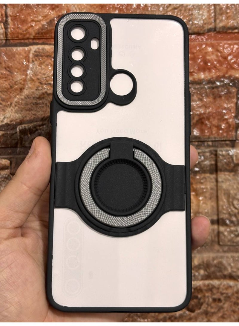 A circular back cover compatible with the phone Realme 5 / 6i - Image 1