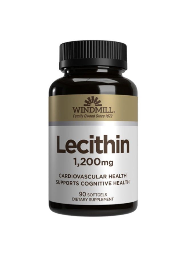 WINDMILL Natural Lecethin 19 Grains, 90 Soft Gels - Image 2