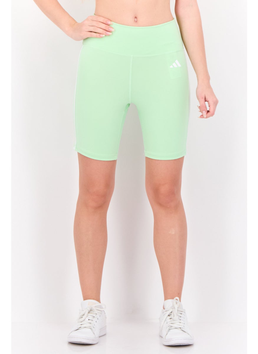 Adidas Women Tight Fit Training Shorts, Sage Green  - Image 1