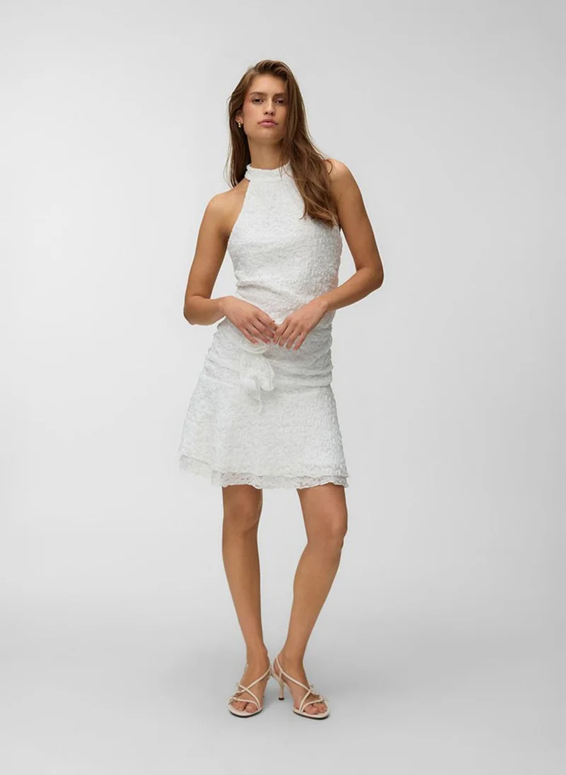 Vero Moda  Women's VMTALULA Sleeveless Halter Short Dress for Women | Best Price UAE