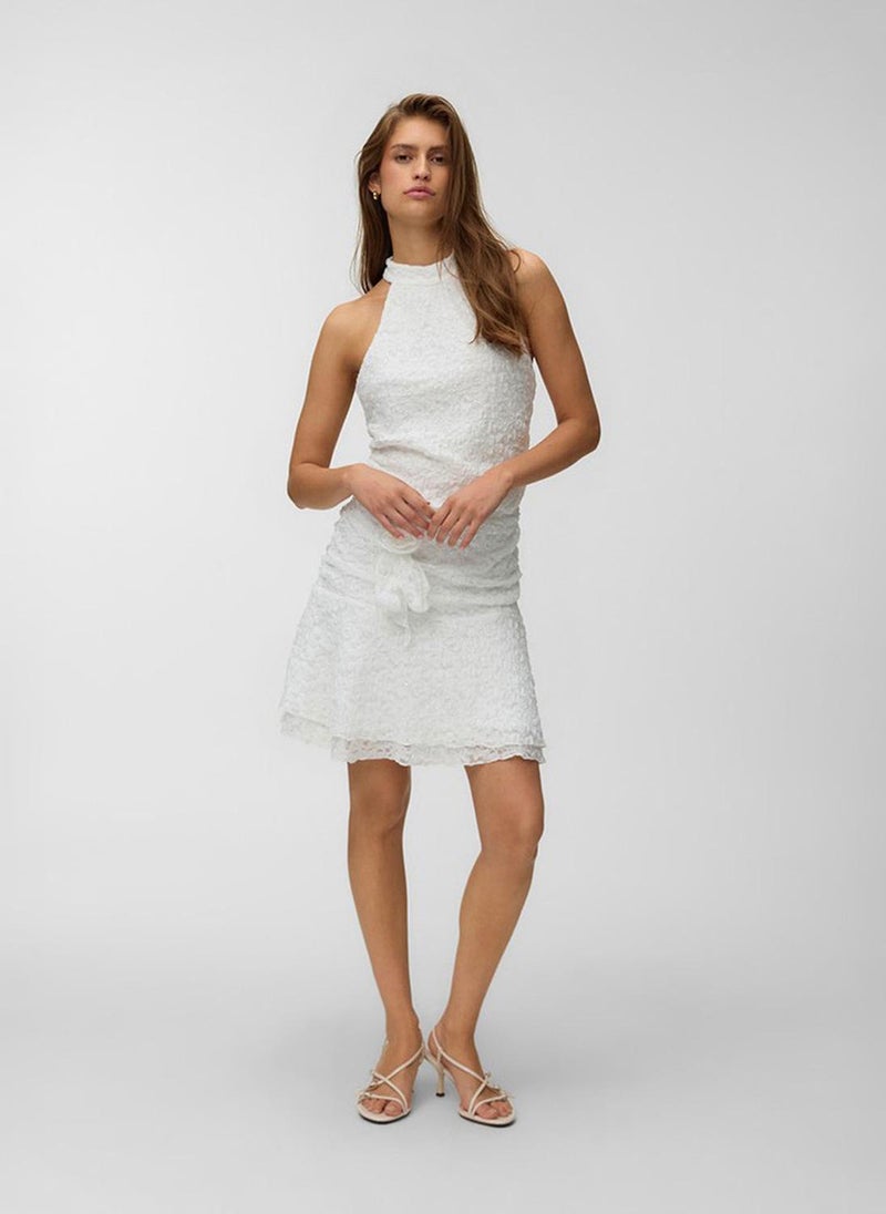 VERO MODA Women's VMTALULA Sleeveless Halter Short Dress - Image 2