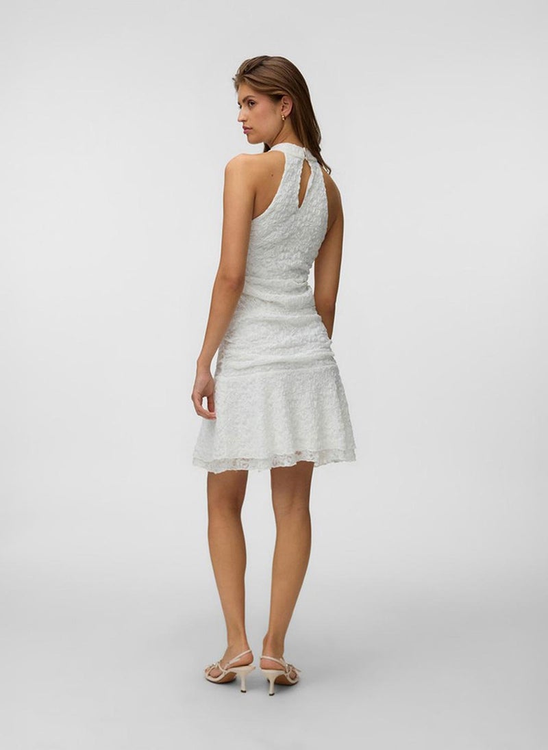 VERO MODA Women's VMTALULA Sleeveless Halter Short Dress - Image 3