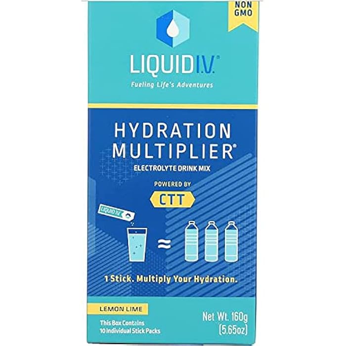 Liquid I.V. سائل آي في ترطيب ليمون ليم 10 عد 5.65 أونصة - Image 1
