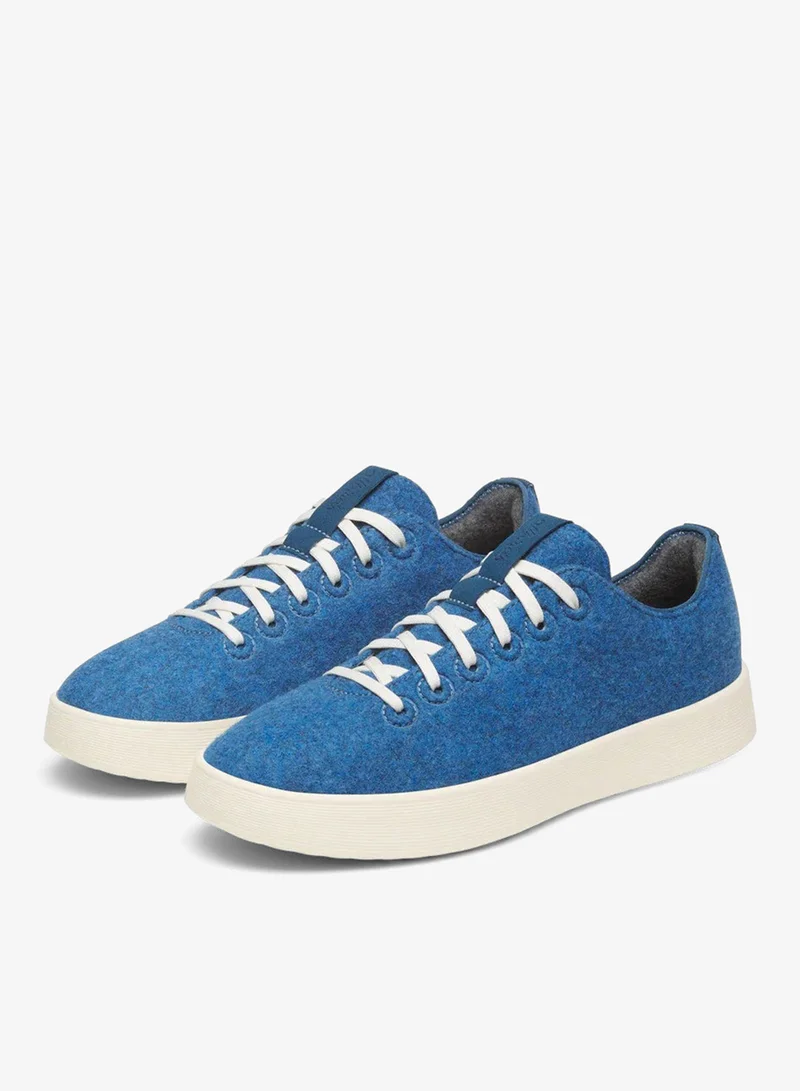 اول بيردز Men's Wool Cruiser - Sapphire Blue (Natural White Sole)