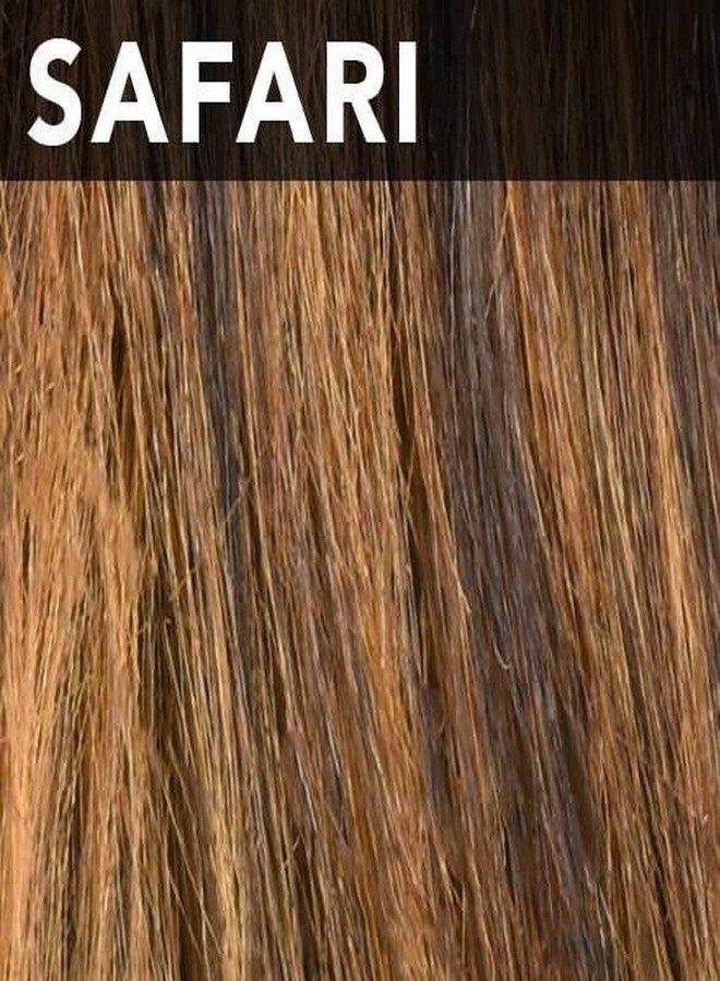 VANESSA Fashion Wigs XShort Length Wavy Style with Swept Bang Synthetic Wig - AUSTIN (SAFARI) - Image 5